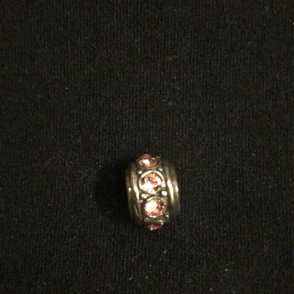 Brighton Charm- Pink October Birthstone Spacer